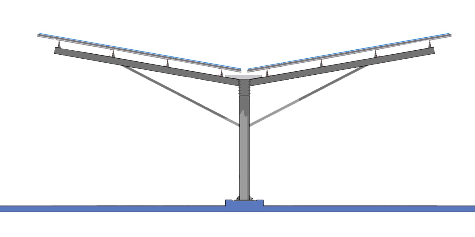 BDG charpente métallique solaire ombrières adiwatt